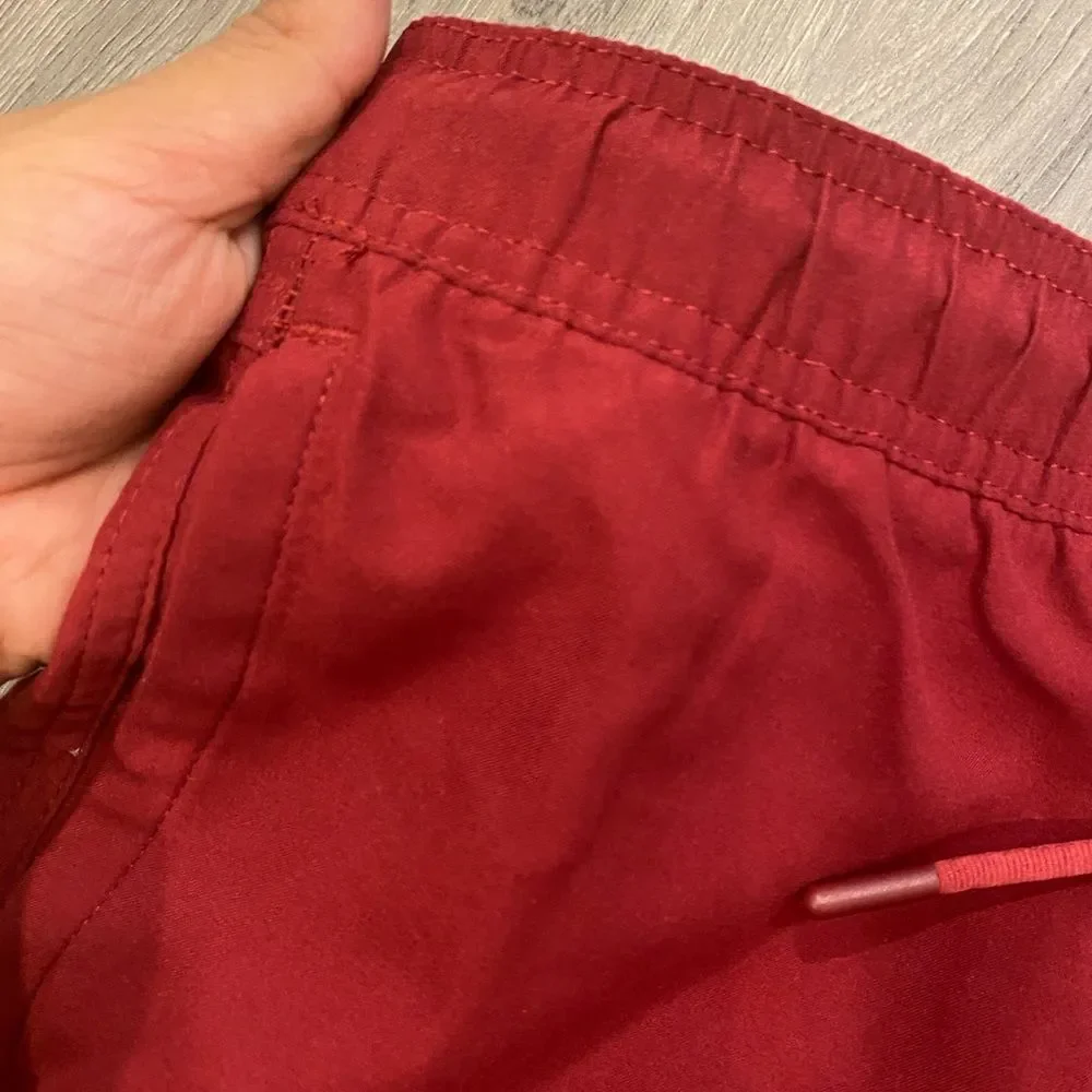 Mens red swim short